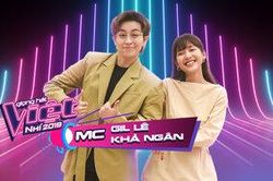 Cặp đôi ăn ý Gil Lê - Khả Ngân trở thành MC của Giọng hát Việt nhí 2019