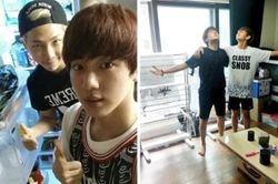 Ảnh độc về tiệc sinh nhật BTS 1 tuổi: Các thành viên tự tay vào bếp thời 'khốn khó'
