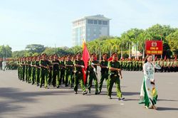 Khai mạc Hội thi điều lệnh, bắn súng, võ thuật CAND lần thứ 5