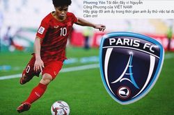 CĐV Việt Nam 'tấn công' CLB Paris FC để quảng bá Công Phượng
