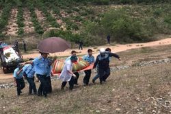 Máy bay quân sự rơi ở Khánh Hòa: Đưa thi thể 2 sĩ quan tử nạn về Nhà tang lễ Quân y 87