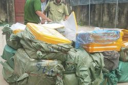 Hà Nội: Phát hiện 1.350 kg nầm lợn không rõ nguồn gốc đang tập kết chuẩn bị đưa vào quán nhậu