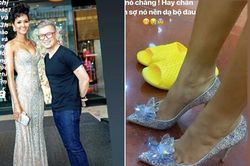Vì sao H'Hen Niê đi dép tổ ong với váy dạ hội dự sự kiện?