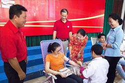 Ngày hội hiến máu 'Giọt hồng đất Kiên Giang' năm 2019