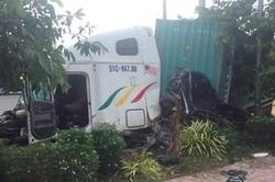 Tài xế container gây tai nạn thương tâm khiến 5 người tử vong ở Tây Ninh khai do buồn ngủ nên không làm chủ được tay lái