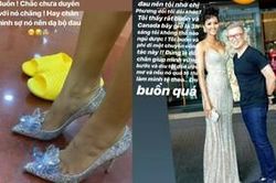 Tậu đôi giày 120 triệu trong mơ của hàng vạn cô gái nhưng H'Hen Niê không thể đi được lâu vì chân sưng tấy