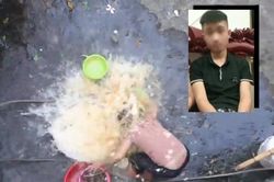 Phẫn nộ: Ăn mừng 20k sub, một Youtuber đổ nguyên thau trứng lên đầu mẹ