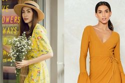 Hà Tăng giảm nhiệt ngày hè với váy quấn mát mẻ, các nàng còn chờ gì mà không sắm sửa ngay
