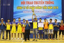 Hội thao truyền thống Công ty cổ phần Đồng Tiến năm 2019