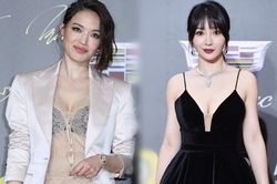 'Siêu vòng 1' Liễu Nham gợi cảm, Thư Kỳ mặc xuyên thấu táo bạo