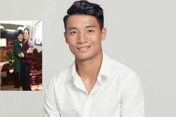 Trung vệ Bùi Tiến Dũng đăng hình chúc cha mạnh khỏe nhân 'ngày của cha'