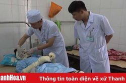 Huyện Thạch Thành: 5 người bị bỏng nặng do nổ bình gas