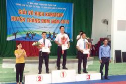 Xã Thanh Bình dẫn đầu Giải vô địch Karatedo huyện Trảng Bom 2019