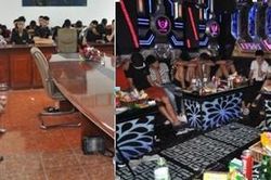 Đột kích 2 quán karaoke, xác định 103 đối tượng dương tính với ma túy