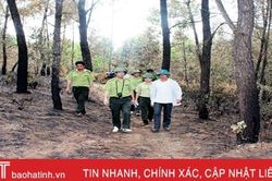 Hà Tĩnh xây dựng kế hoạch phòng chống cháy rừng với 500 người