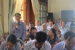 Tiếp xúc cử tri sau kì họp thứ 7, Quốc hội khóa XIV