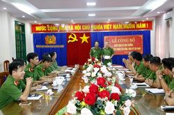Thưởng nóng đơn vị triệt phá băng tội phạm nguy hiểm