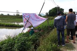 Điều tra nguyên nhân người đàn ông Nghệ An tử vong dưới mương nước