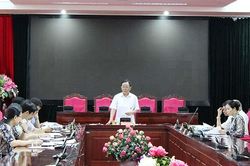 Họp Ban Chỉ đạo 538 tỉnh ủy