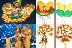 Trang phục dân tộc cho Hoàng Thùy: Vô số thiết kế bị Bánh Mì - Nàng Mây ám ảnh