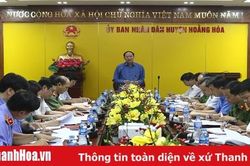 Giám sát việc chấp hành các quy định của pháp luật trong công tác phòng, chống tội phạm tại huyện Hoằng Hóa