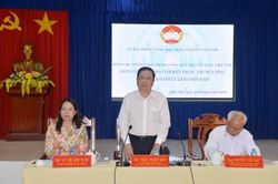 Ủy ban Trung ương MTTQ Việt Nam tiếp xúc, đối thoại cùng tín đồ Phật giáo Hòa Hảo
