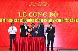 Ông Cao Anh Tuấn được bộ nhiệm làm Tổng cục trưởng Tổng cục Thuế
