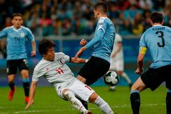 Copa America 2019: Khách mời Nhật Bản cầm hòa Uruguay