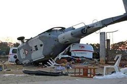Rơi trực thăng MI-2 tại Nga, phi công tử nạn