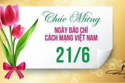 Thư chúc mừng Ngày Báo chí Cách mạng Việt Nam