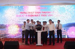 Nhà máy điện mặt trời Vĩnh Tân 2 phát điện thương mại