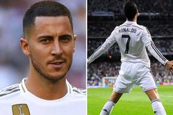 Hazard không đủ trình thay Ronaldo ở Real Madrid