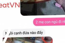 Xin phép vợ cho đi nhậu, vô tình lọt chiếc dép hồng vào khung hình, anh chồng 'toát mồ hôi' giải thích cho chị vợ!