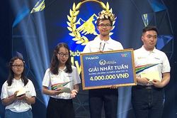 Nam sinh họ Nay giành vòng nguyệt quế Đường lên đỉnh Olympia