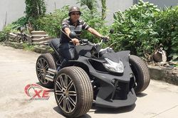 Bản độ xe cực độc của anh thợ chế tạo trực thăng gây sốt