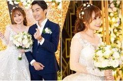 HOT: Đám cưới Cris Phan và Mai Quỳnh Anh ở TPHCM đang được diễn ra, cô dâu xinh như thiên thần!