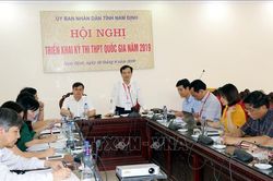 Bám sát các điểm thi THPT quốc gia, kịp thời xử lý tình huống phát sinh
