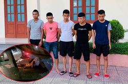 Bắt giữ 5 đối tượng ném đá vỡ kính xe khách khi đi qua Thanh Hóa khiến 1 người phụ nữ bị thương