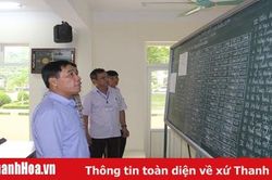 Phó Chủ tịch UBND tỉnh Phạm Đăng Quyền kiểm tra công tác chuẩn bị cho kỳ thi THPT quốc gia