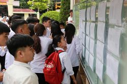 Hơn 6.200 thí sinh làm thủ tục dự thi THPT quốc gia