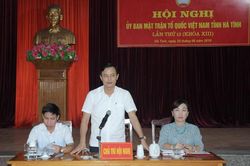 MTTQ Hà Tĩnh liên tục đổi mới nội dung phương thức hoạt động