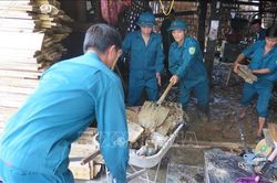 Các tỉnh miền núi phía Bắc khẩn trương khắc phục hậu quả mưa lũ