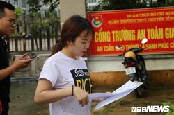 Ngủ quên, một thí sinh ở Hà Giang không được vào thi môn Văn