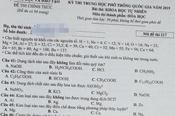 Tổ hợp các môn tự nhiên: Đề Hóa 'dễ thở', đề Sinh 'khó nhằn'