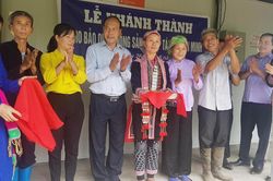 Khánh thành kho bảo quản nông sản trị giá gần 500 triệu đồng