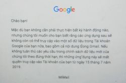 Người dùng Xiaomi ở Việt Nam bị Google chặn ứng dụng Gmail?