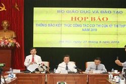 Kỳ thi Trung học phổ thông Quốc gia 2019: Tổ chức 34 đoàn thanh tra chấm thi tại địa phương