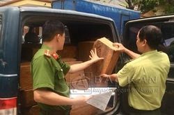 Vận chuyển thông ba lá trái phép bị xử phạt hành chính 45 triệu đồng