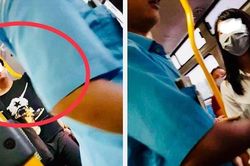 Hà Nội: Lại phát hiện kẻ biến thái thủ dâm phía sau 2 cô gái trên xe buýt