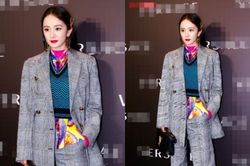 Dương Mịch cực ngầu và nam tính trong bộ menswear khi tham dự sự kiện thời trang
